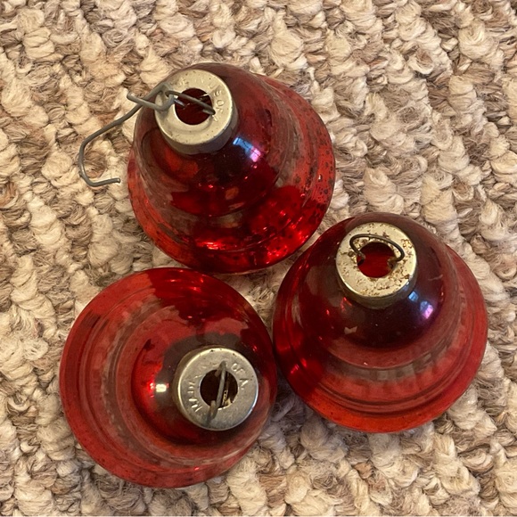 Vintage Shiny Brite Mercury Glass Christmas Ornaments - Set of 11 - Picture 12 of 16